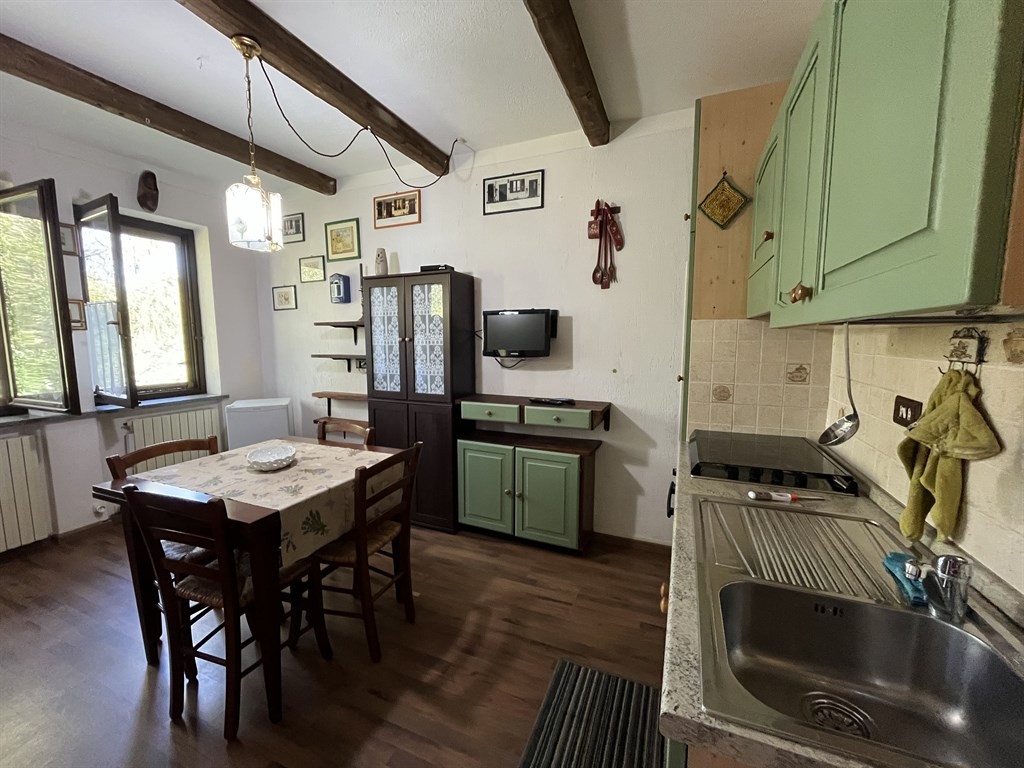 Frabosa Soprana (CN) frazione Mondagnola, località Marchiò, appartamento ristrutturato con giardino