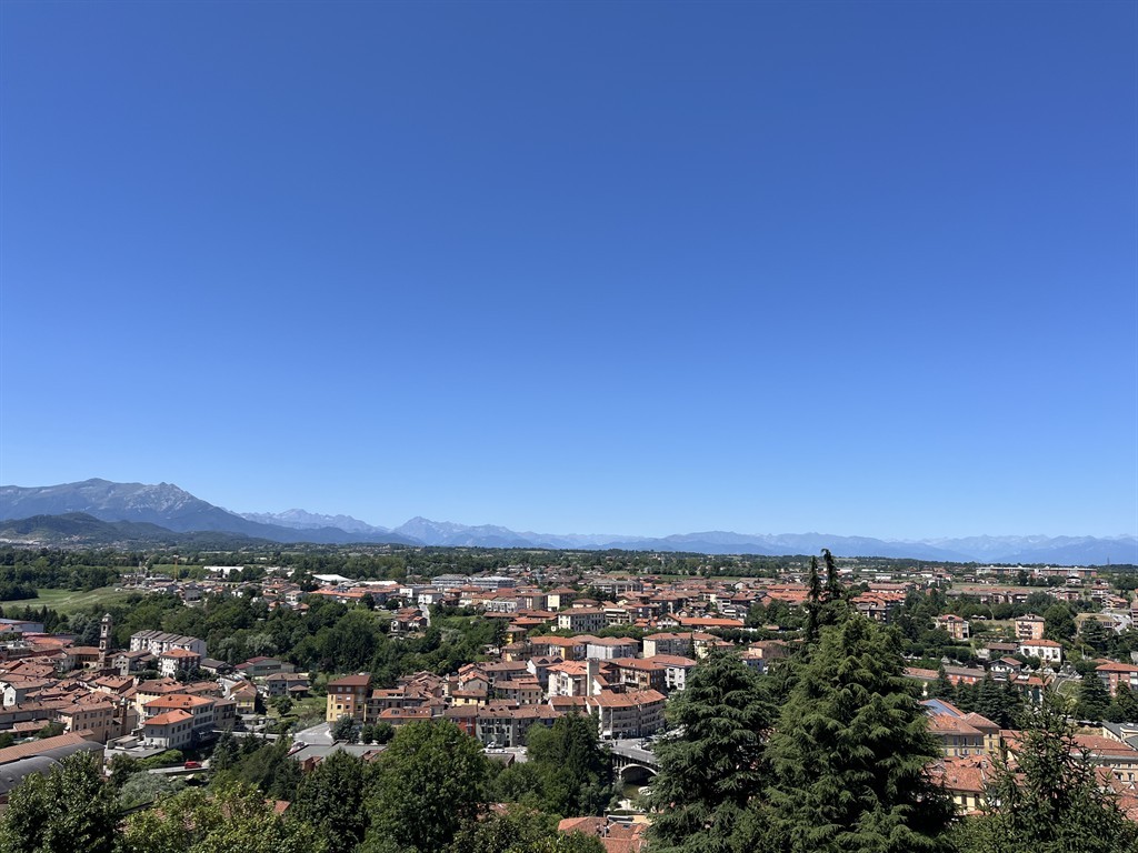 Mondovì (CN), trilocale con giardino